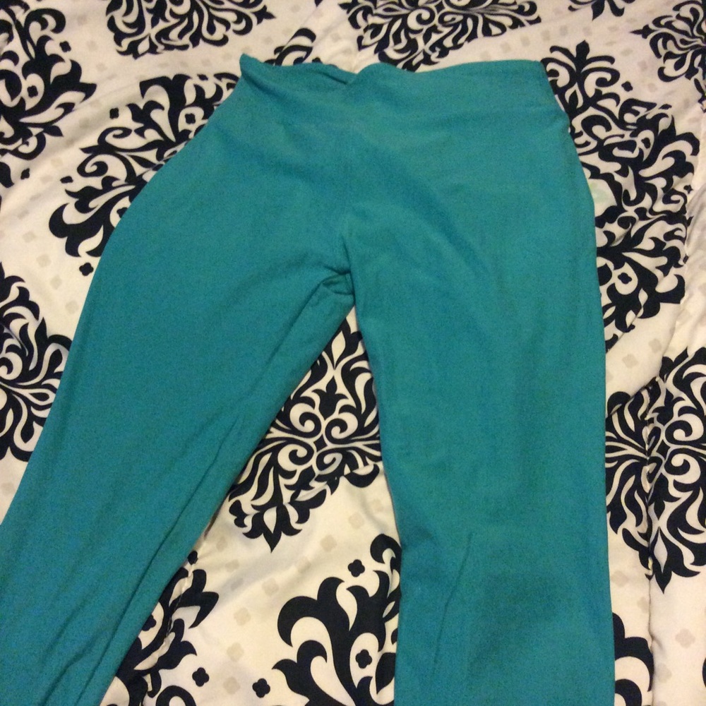Turquoise Lularoe OS Leggings